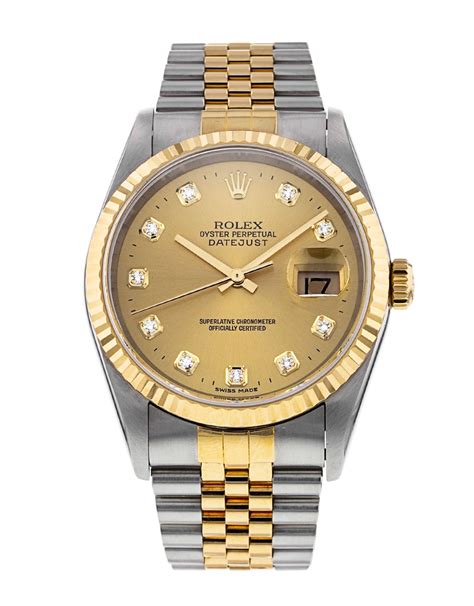 rolex datejust 16233 value - pre owned Rolex Datejust 16233.